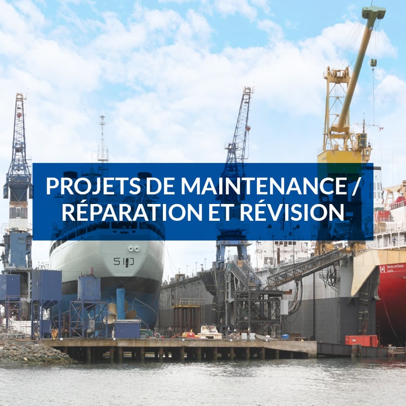 Projets de maintannce / reparation et revision